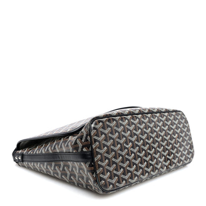 Goyard Goyardine Capetien Messenger Bag Black 4 of 10