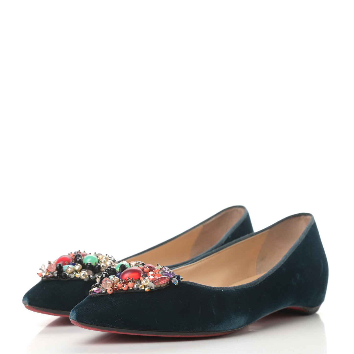 Velvet Diva Cora Flats 40 Lagune Multi
