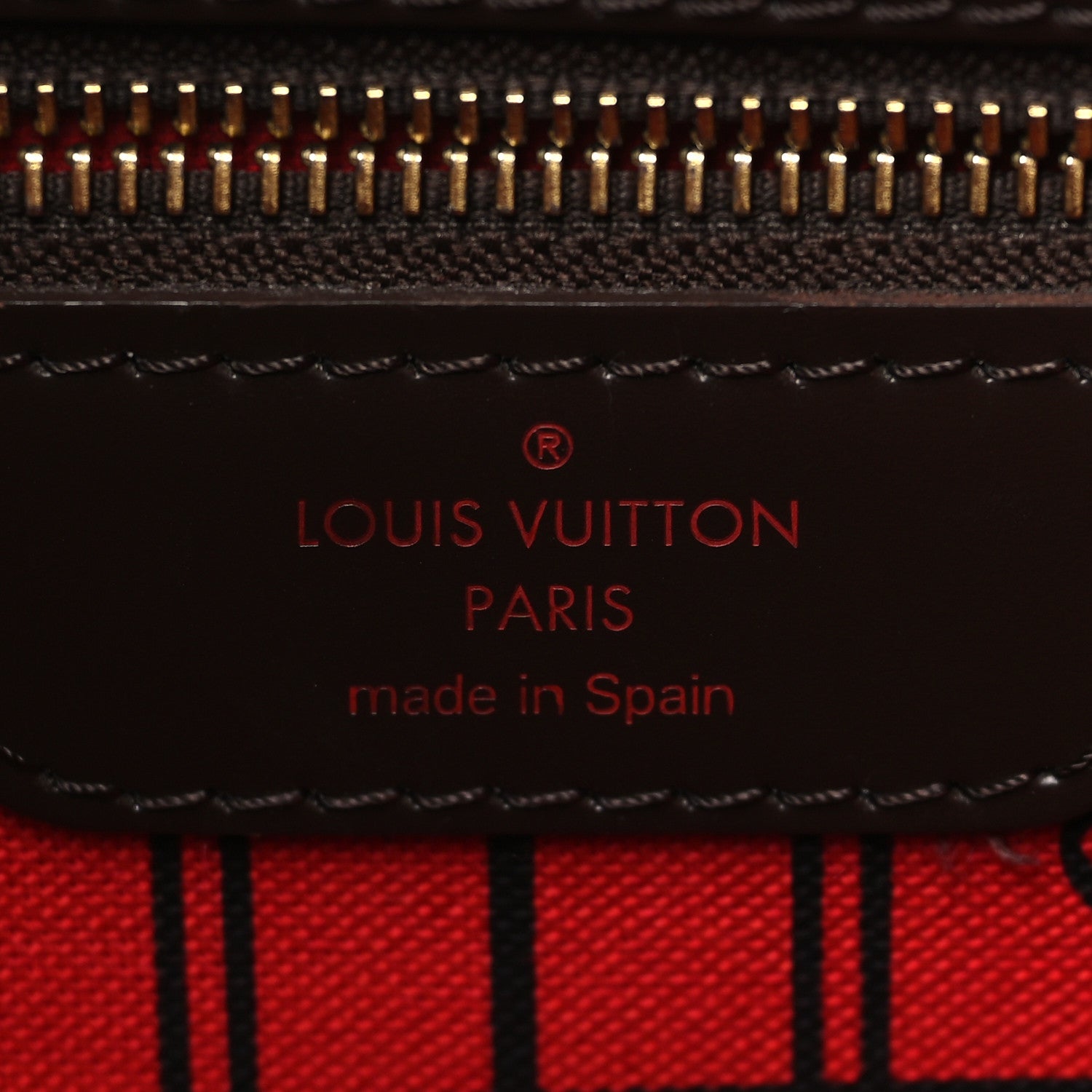 Louis Vuitton Damier Ebene Neverfull MM 6 of 10