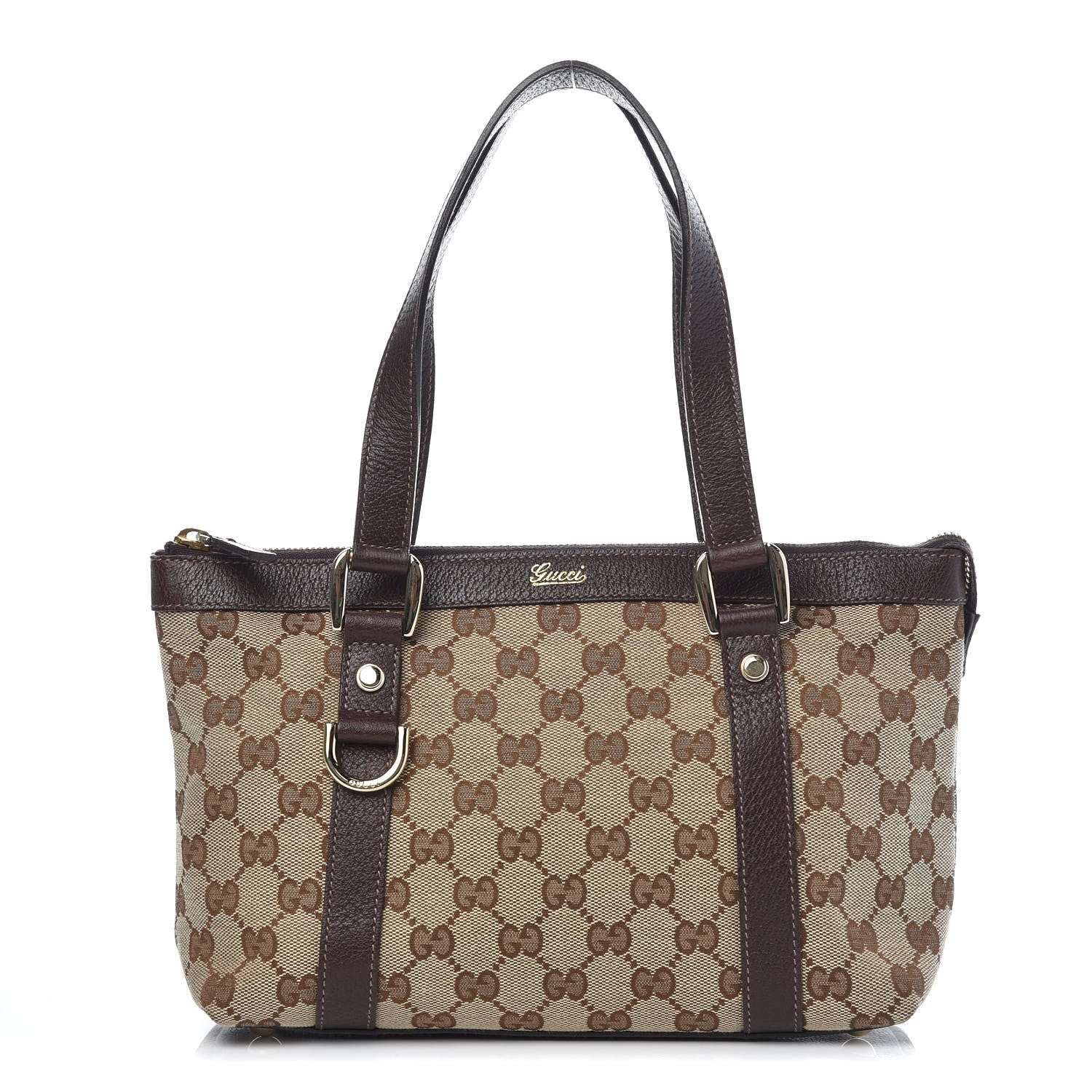 Gucci Monogram Small Abbey Dark Brown 1 of 7