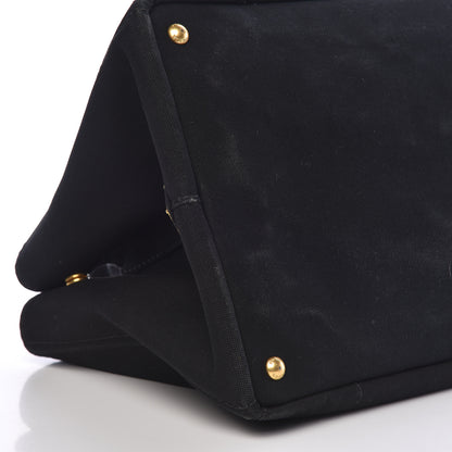 Prada Canapa Logo Tote Black 8 of 16