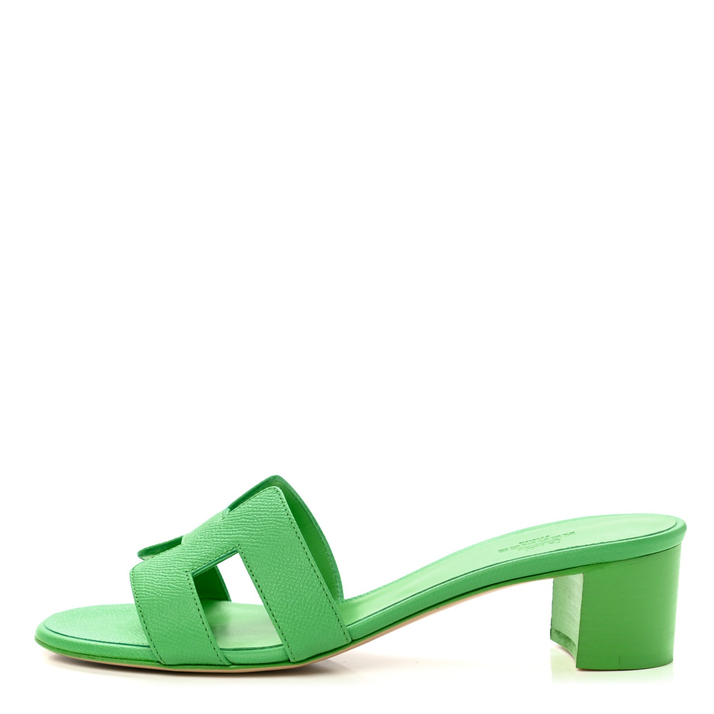 Epsom Oasis Sandals 38.5 Vert Pomme