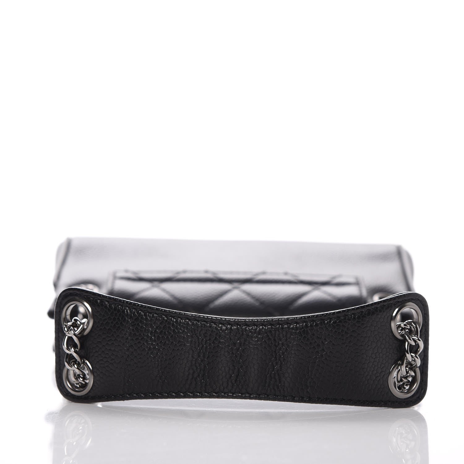 Chanel Caviar Small Accordion Flap Black 9 of 9