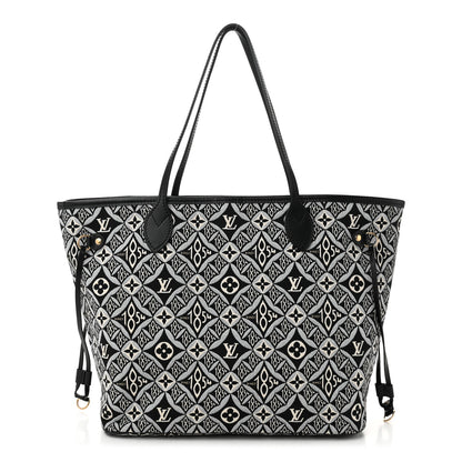 Louis Vuitton Jacquard Since 1854 Neverfull MM Grey 1 of 10