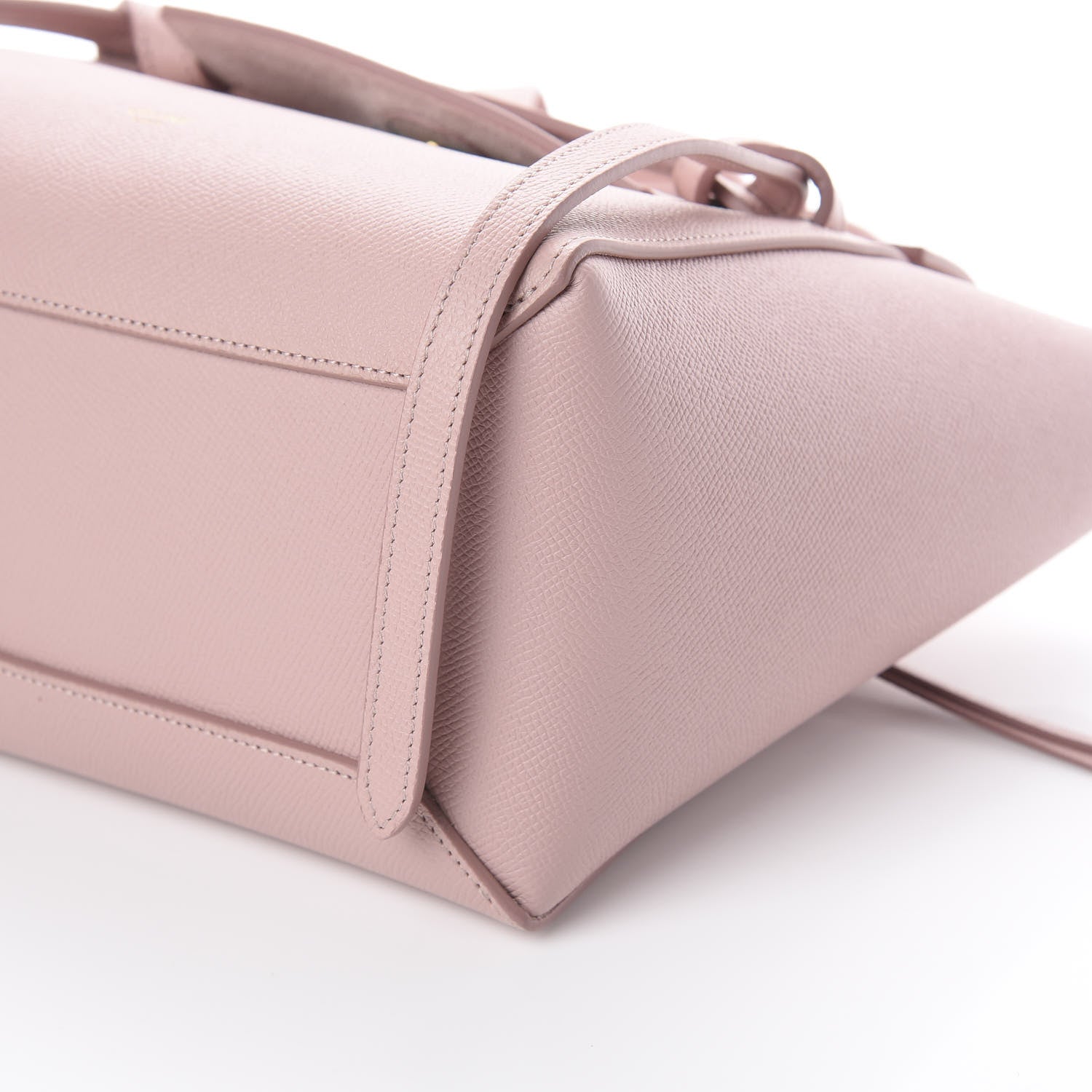 Celine Grained Calfskin Micro Belt Bag Vintage Pink 6 of 8