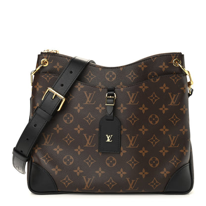 Louis Vuitton Monogram Odeon MM Black 1 of 8