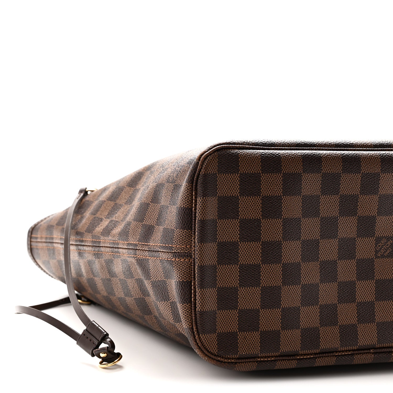 Louis Vuitton Damier Ebene Neo Neverfull MM MM Rose Ballerine 9 of 10