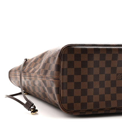 Louis Vuitton Damier Ebene Neo Neverfull MM MM Rose Ballerine 9 of 10