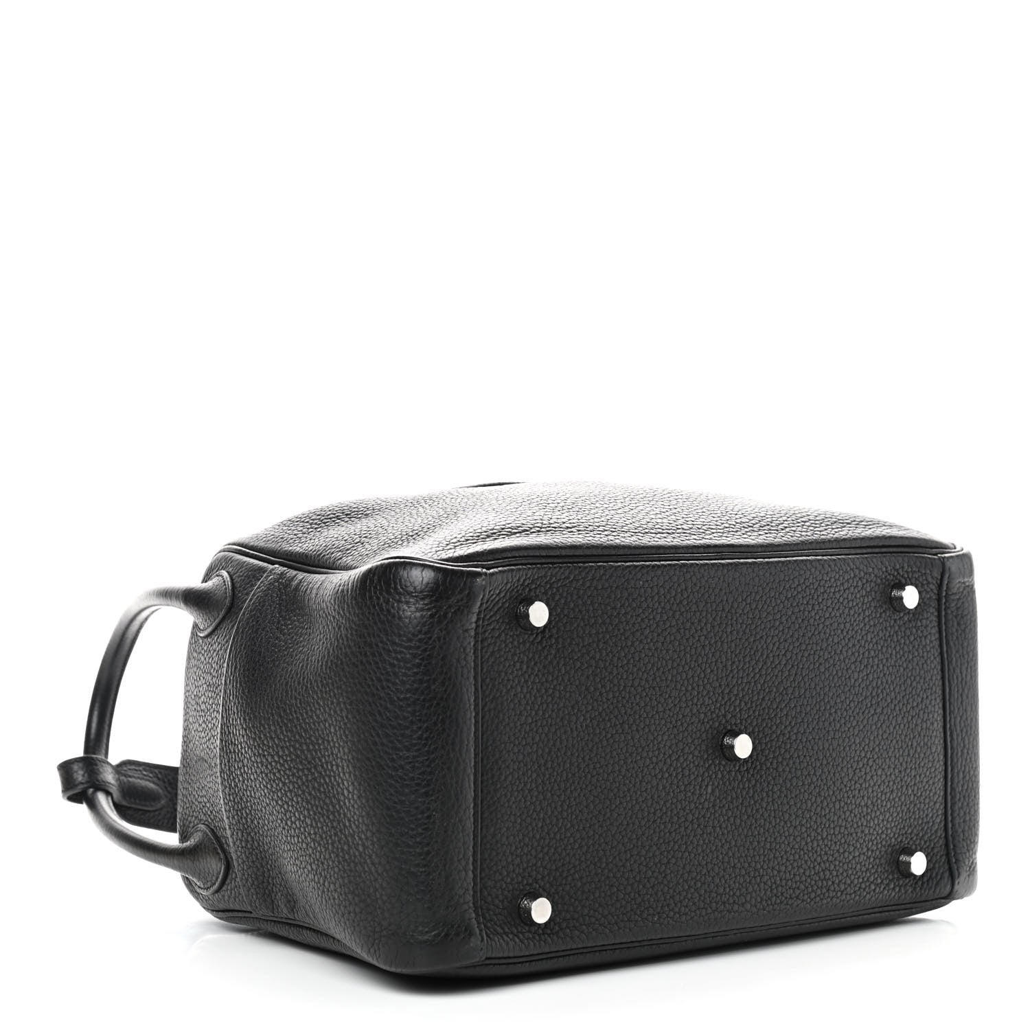 Hermes Taurillon Clemence Lindy 30 Black 4 of 9