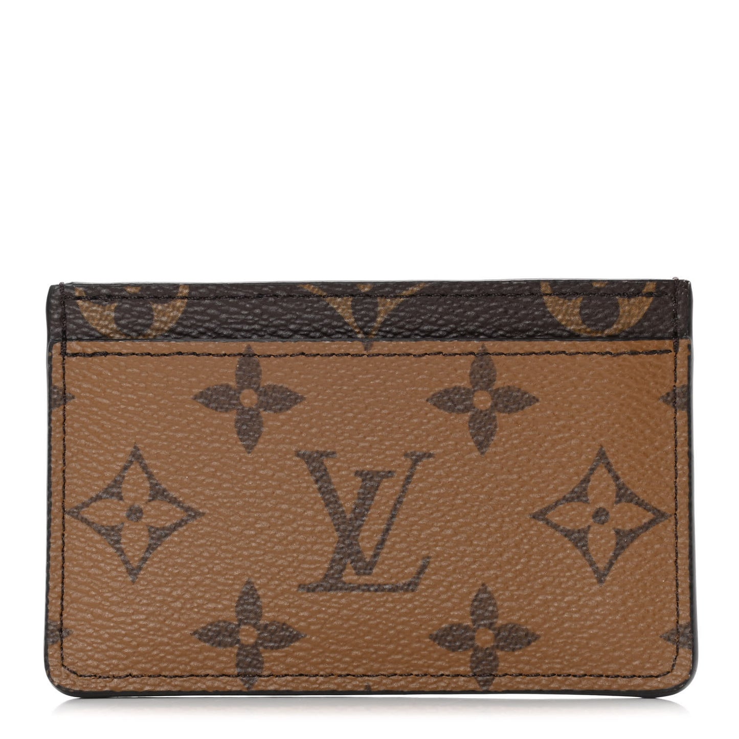 Reverse Monogram Card Holder