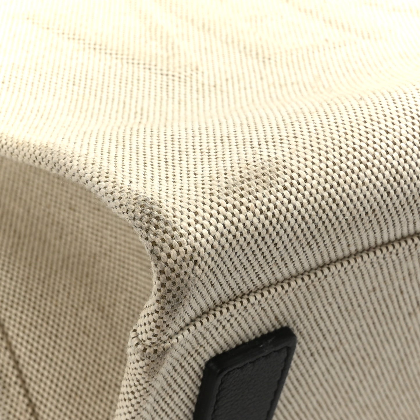 Canvas Calfskin La Medusa Tote Bag Beige