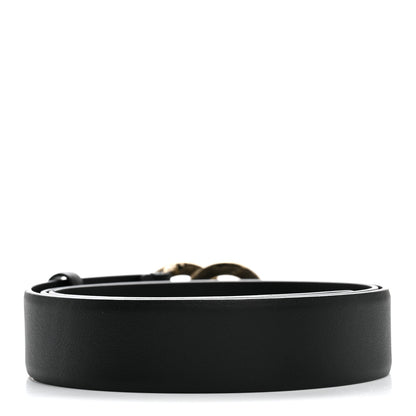 Chanel Calfskin Crystal CC Belt 90 36 Black 2 of 8