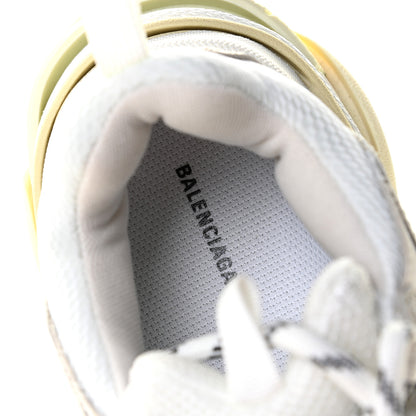 Balenciaga Fabric Mesh Womens Triple S Sneakers 38 White 8 of 9
