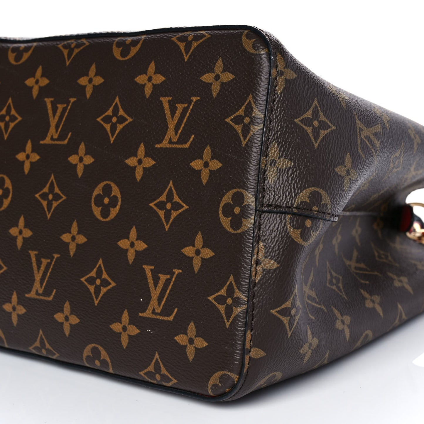 Monogram Braided Neonoe Coquelicot