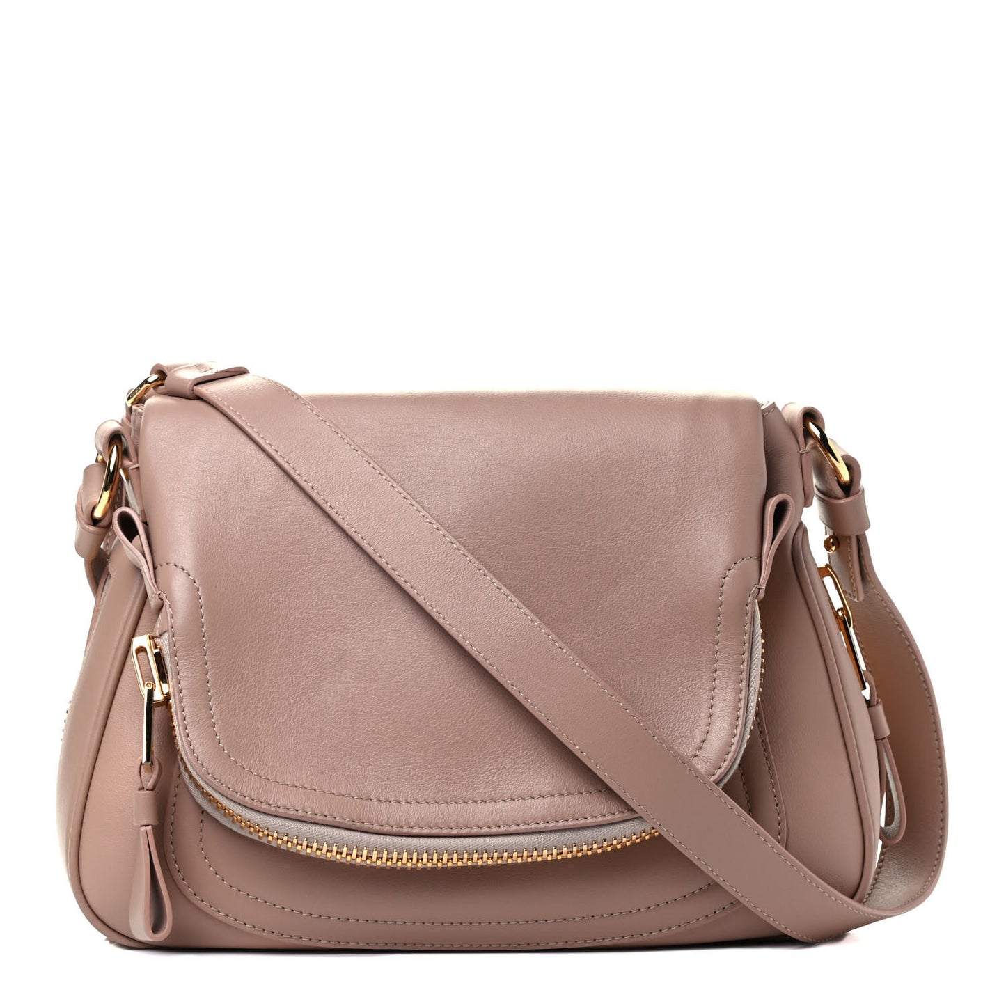 Calfskin Medium Jennifer Crossbody Tuscany Pink