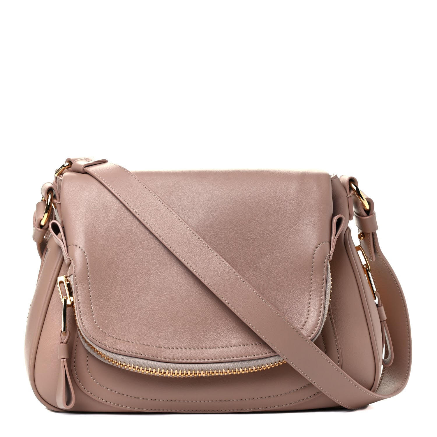 Tom Ford Calfskin Medium Jennifer Crossbody Tuscany Pink 1 of 4