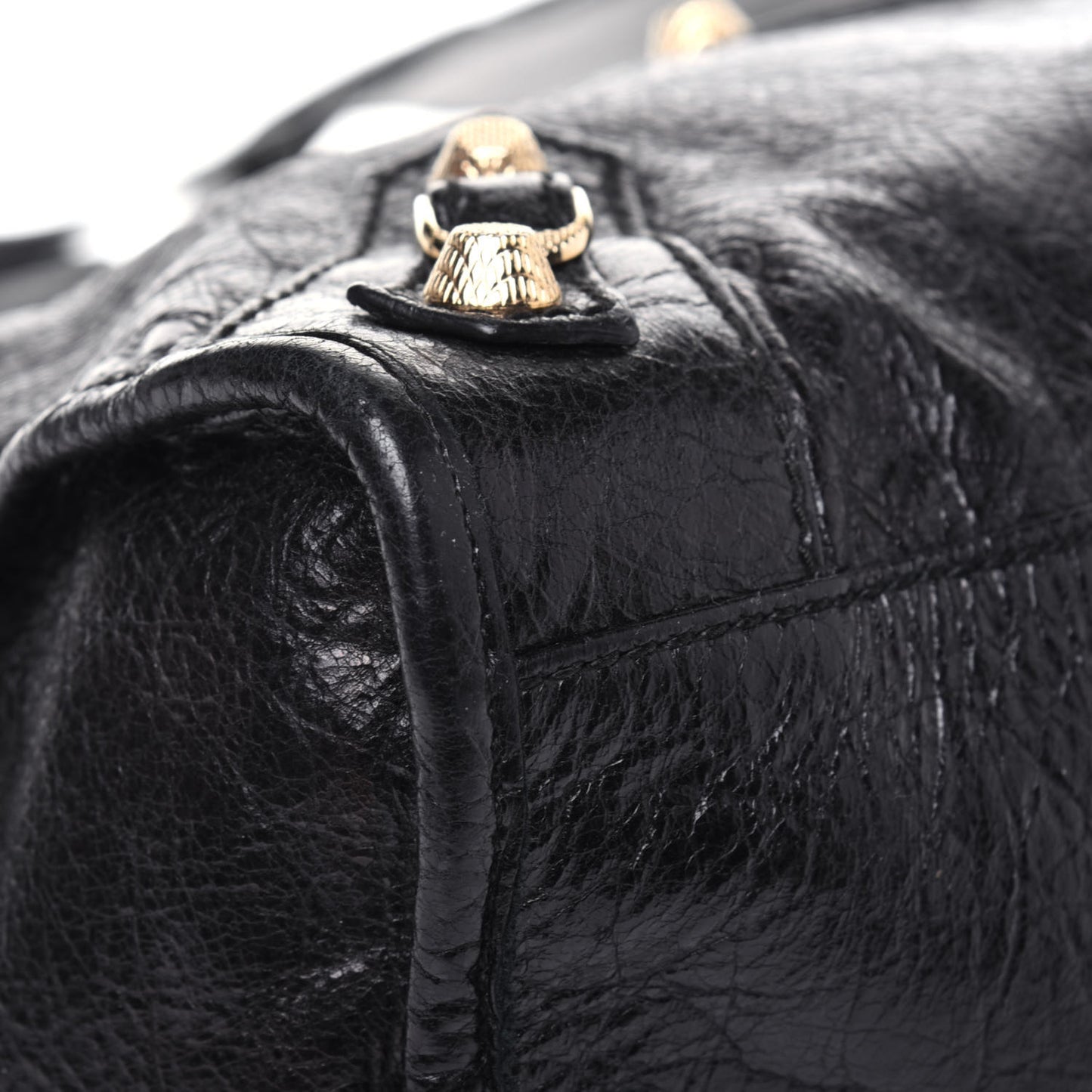 Agneau Giant 12 Gold Hardware City Black