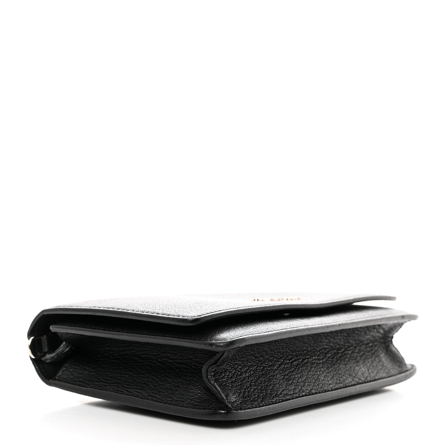Sugar Goatskin Pandora Chain Wallet Black