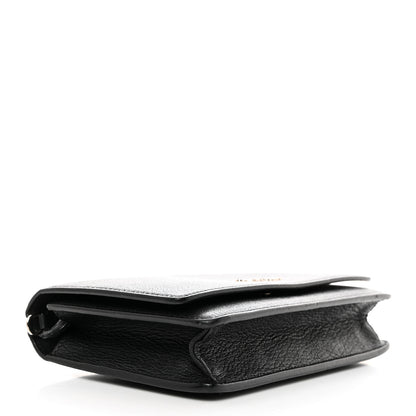 Givenchy Sugar Goatskin Pandora Chain Wallet Black 4 of 10