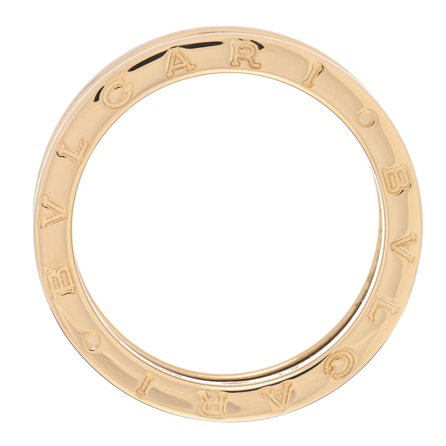 18K Yellow Gold B.Zero1 Three-Band Ring 61 9.5