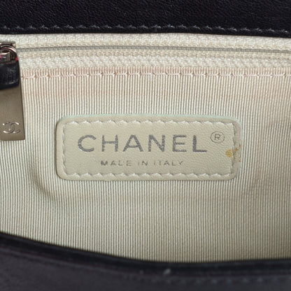 Chanel Washed Lambskin Mini Chain Around Messenger Black 6 of 8