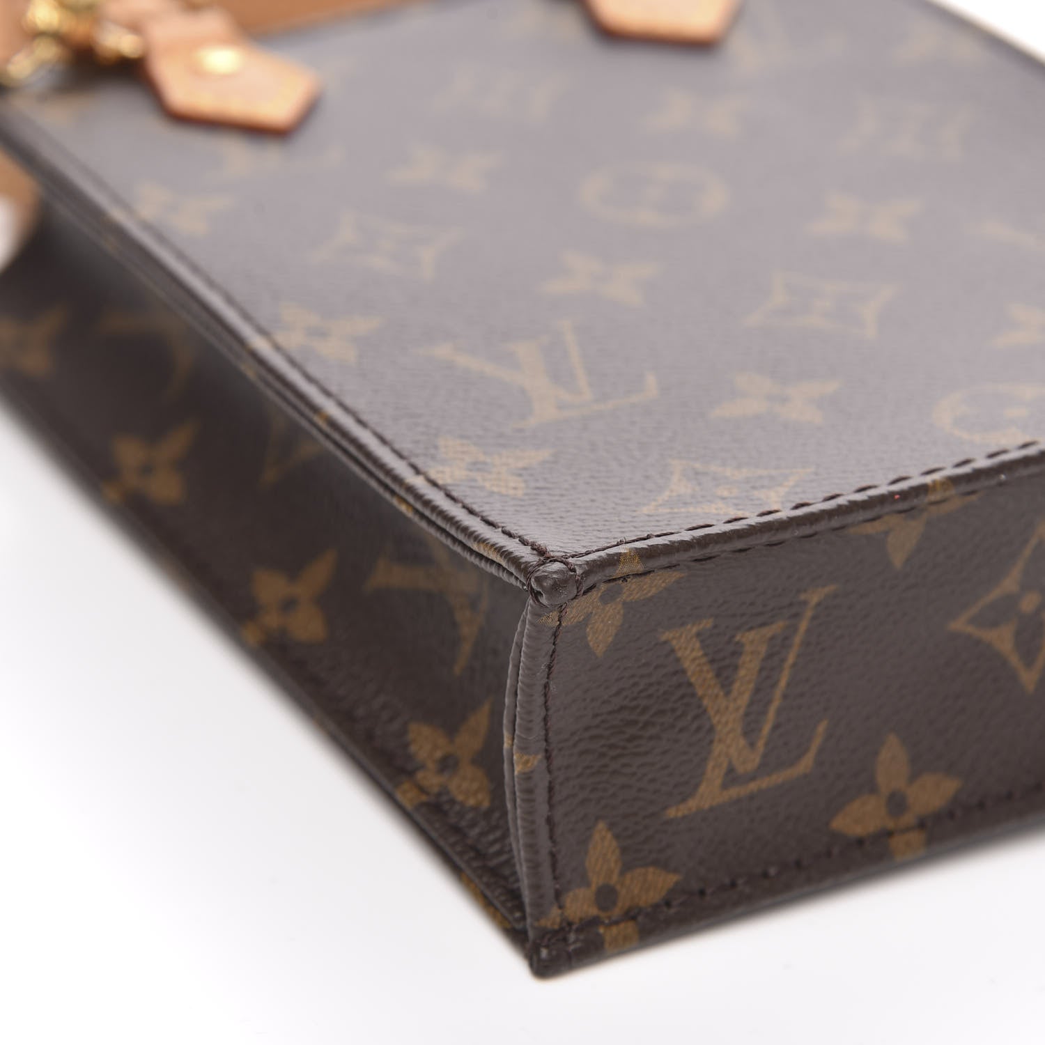 Louis Vuitton Monogram Petit Sac Plat 7 of 9
