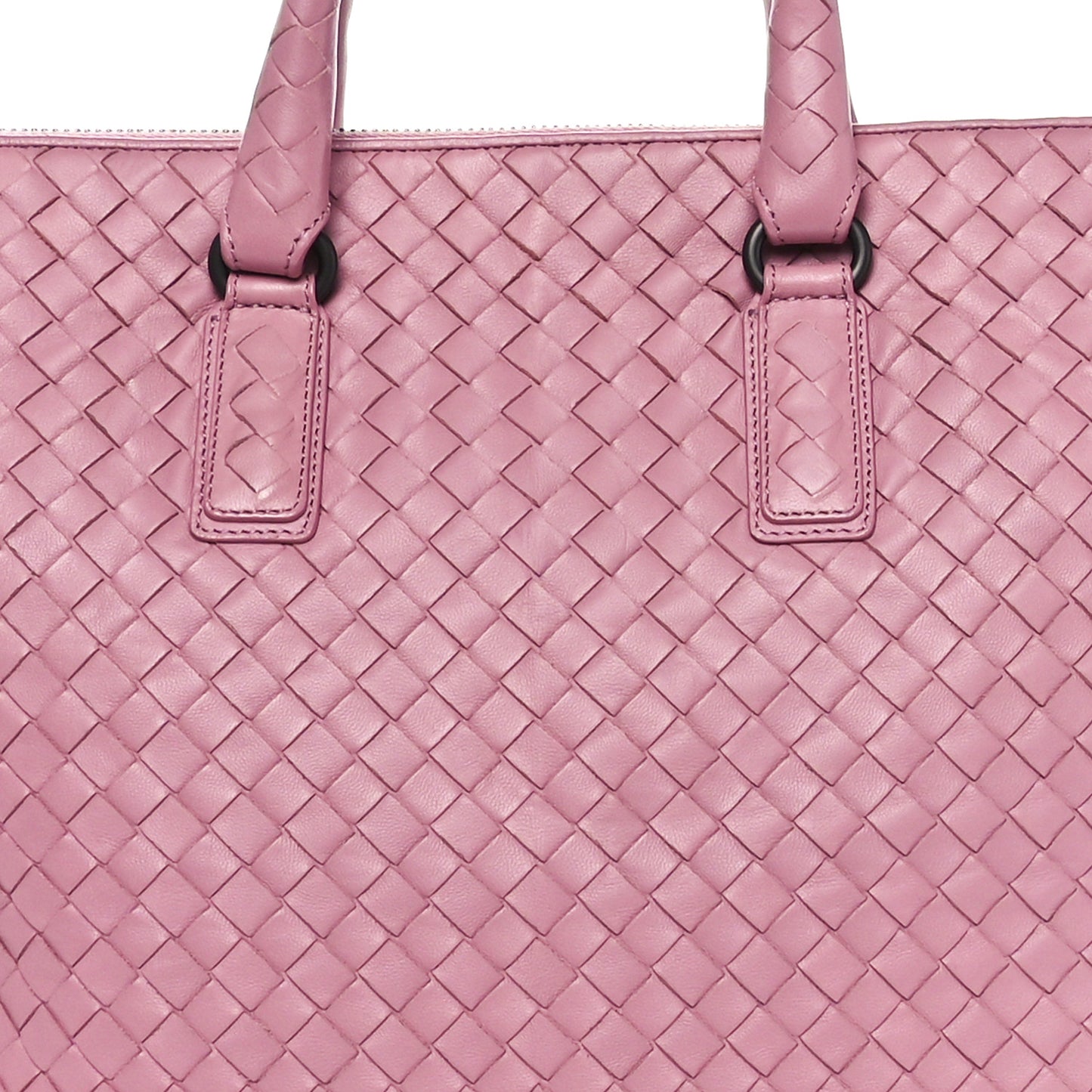 Nappa Intrecciato Maxi Convertible Tote Violet