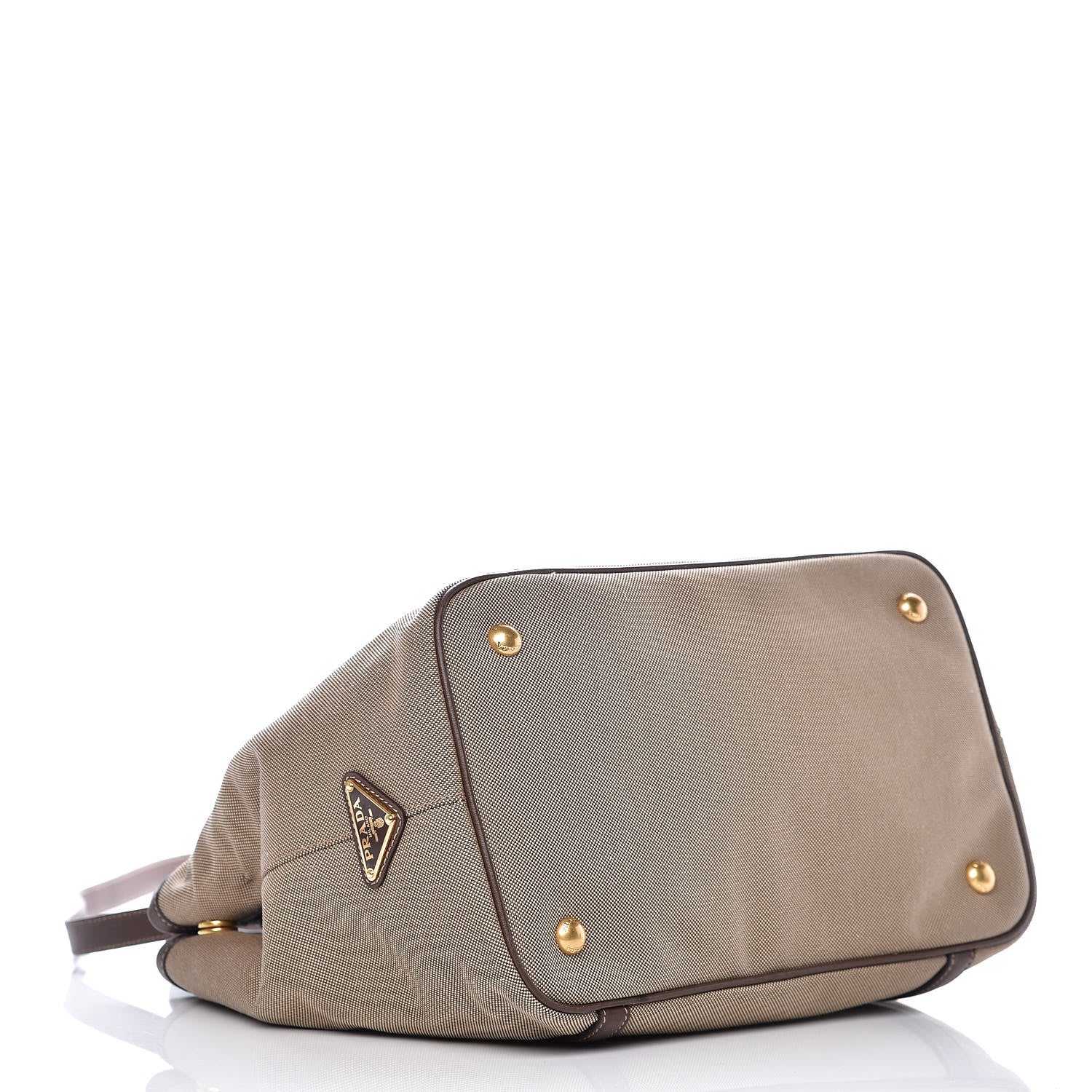 Prada Jacquard Logo Tote Corda Bruciato 4 of 9