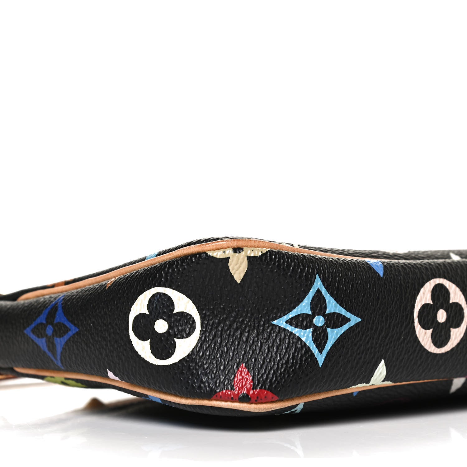 Louis Vuitton Monogram Multicolor Pochette Accessories Black 8 of 11
