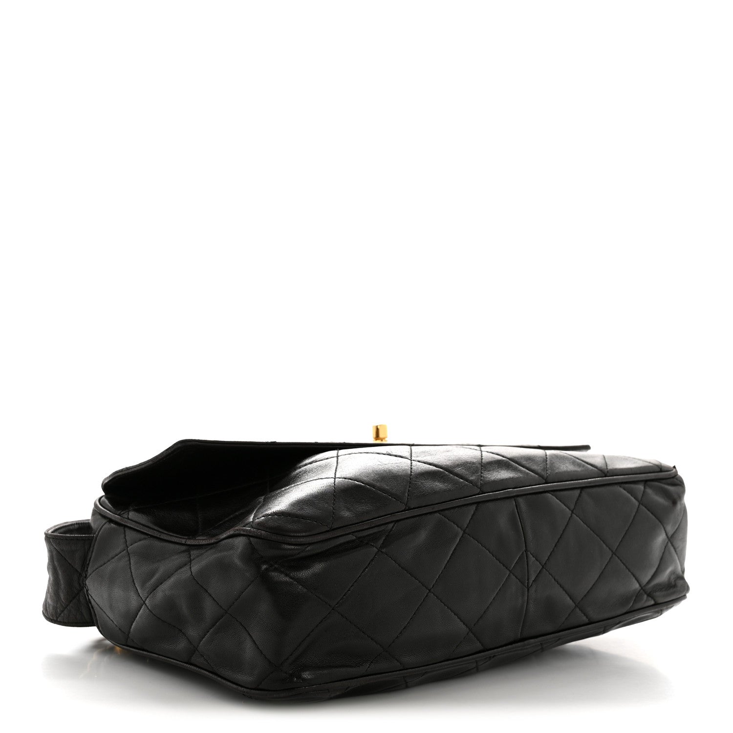 Chanel Lambskin Quilted Tassel Camera Case Black 4 of 16