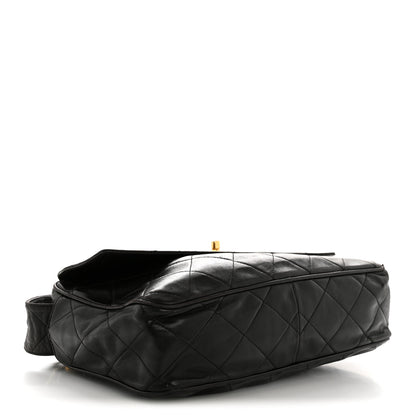Chanel Lambskin Quilted Tassel Camera Case Black 4 of 16
