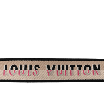 Louis Vuitton Jacquard Speedy Bandouliere 20 Shoulder Strap Black 3 of 4
