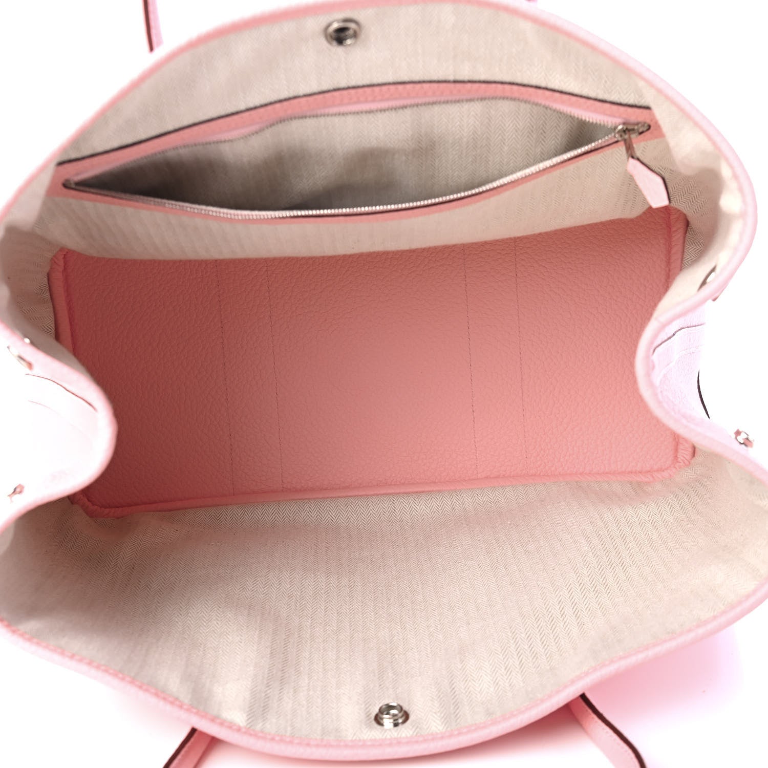 Hermes Vache Country Garden Party Tote 36 MM Rose Sakura 5 of 9