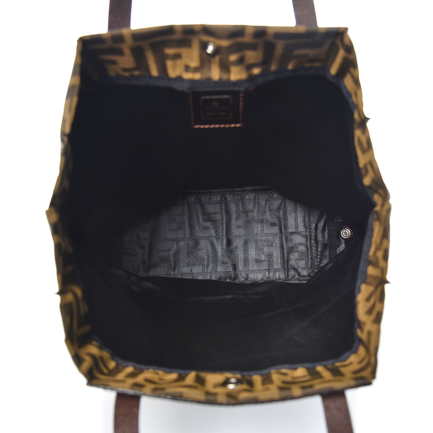 Fendi Zucca Shopper Tote Tobacco 5 of 12
