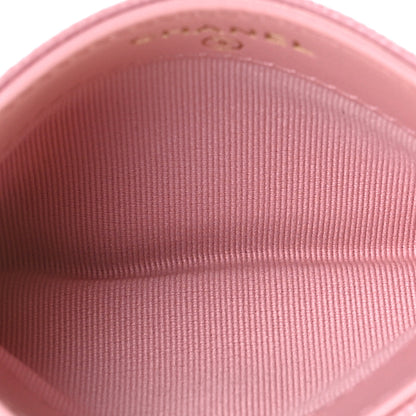 Chanel Caviar Quilted Card Holder Pink 7 of 10