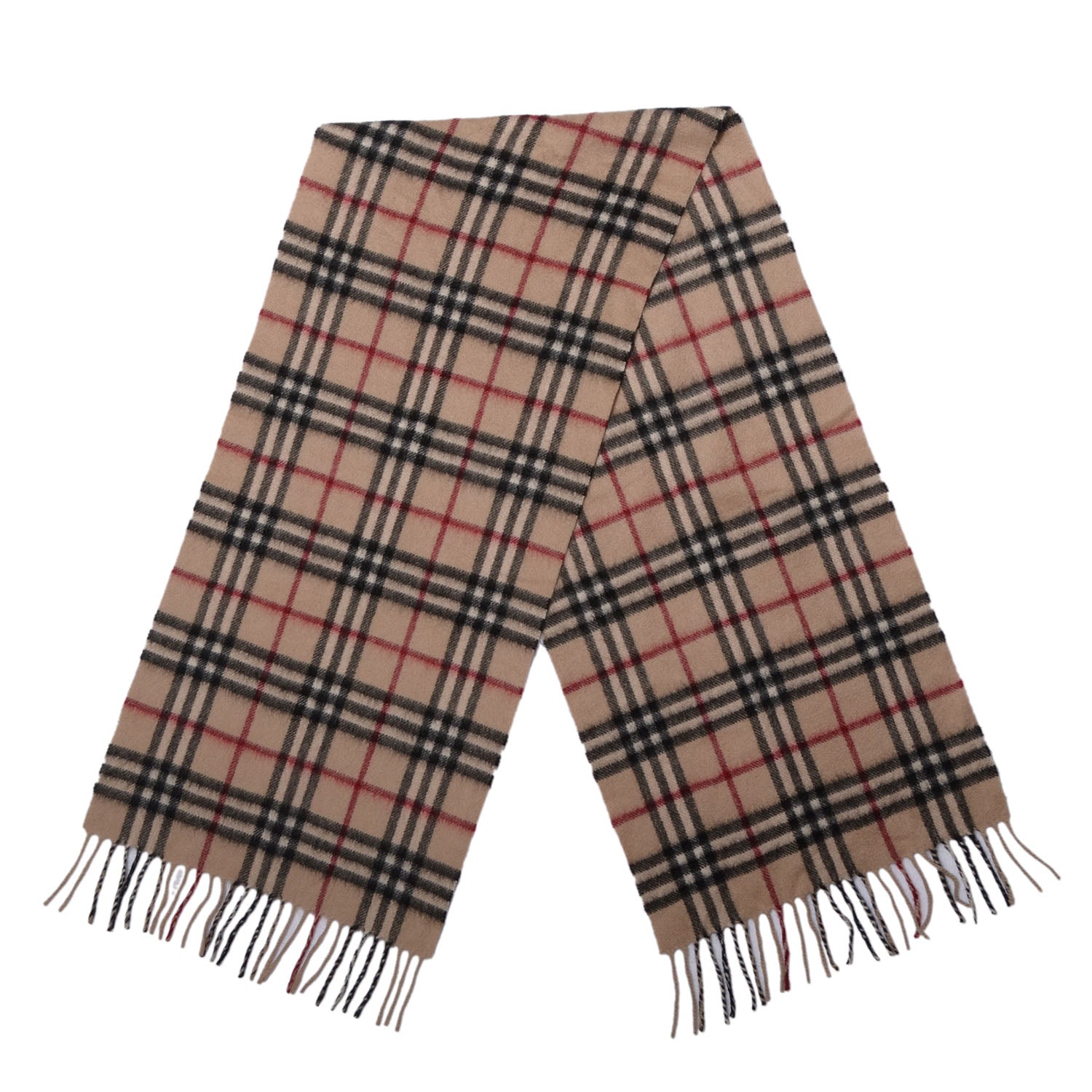 Burberry Cashmere Icon Check Scarf 1 of 4
