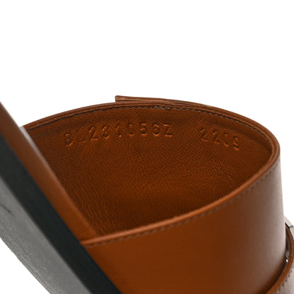 Hermes Calfskin Villa Sandals 39 Natural 8 of 9