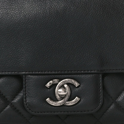 Chanel Caviar All About Flap Bag Black 9 of 11