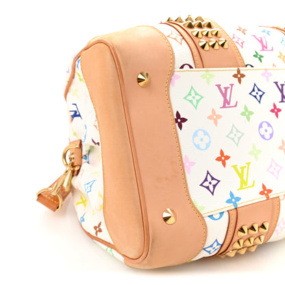 Louis Vuitton Monogram Multicolor Courtney GM White 8 of 9