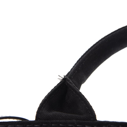 Prada Plexiglass Canapa Small Shopper Tote Black 9 of 11