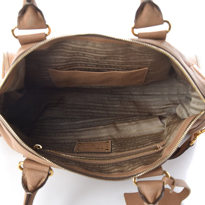 Prada Cervo Deerskin Shoulder Bag Sabbia 5 of 10