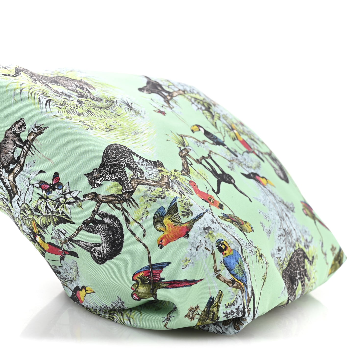 Silk Balusoie Bag Menthe Black