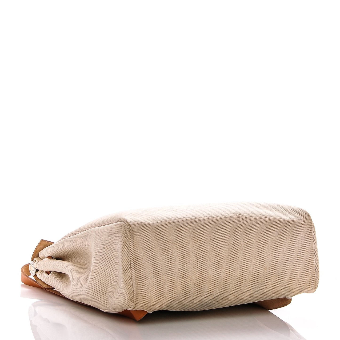 Toile Vache Calfskin Herbag 30 PM Backpack Natural