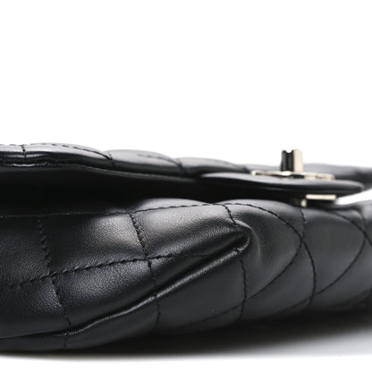 Chanel Calfskin Quilted CC Uniform Flap Belt Bag Black 10 of 11