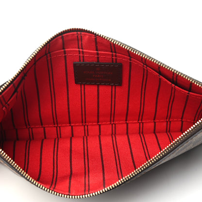 Louis Vuitton Damier Ebene Neverfull MM GM Pochette 5 of 7
