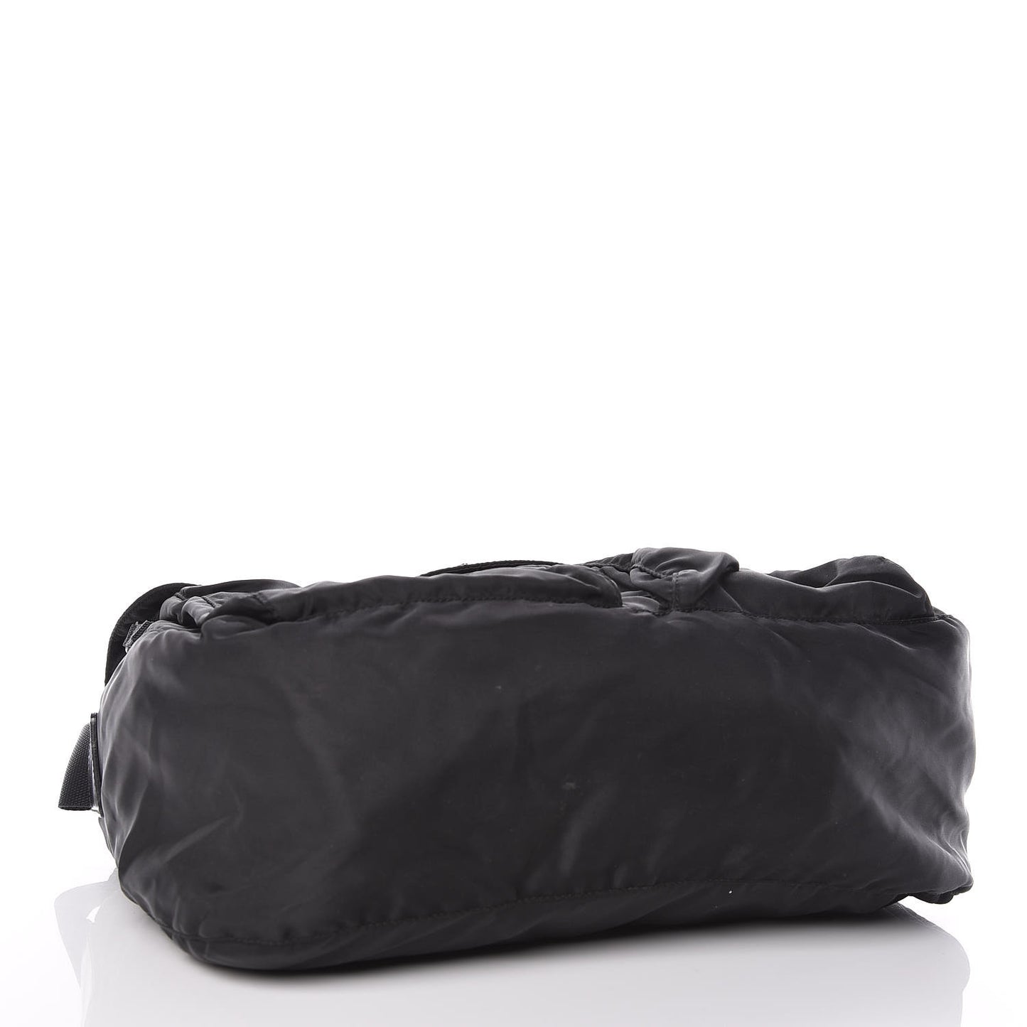 Nylon Vela Messenger Bag Black