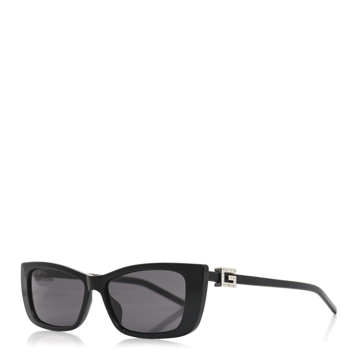 Gucci Acetate Crystal Rectangle Sunglasses GG1681S Black 2 of 14