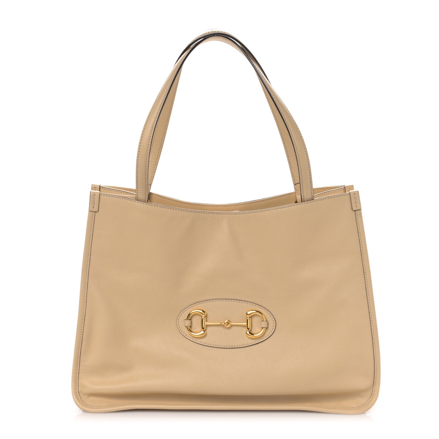 New Sakai Calfskin Lux Horsebit 1955 Tote Bag Bubble Tea