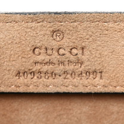 Gucci Calfskin Embossed Medium XL Tote Black 6 of 9