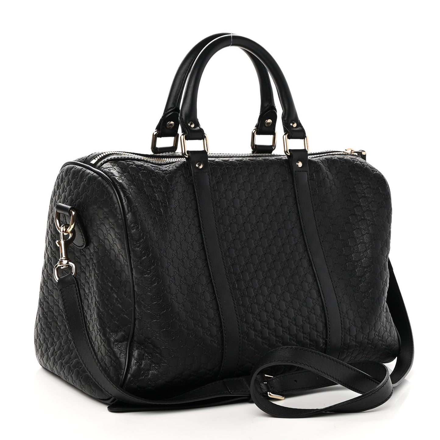 Microguccissima Medium Boston Black